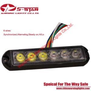 18W Dual Colors Changeable Strobe Flashing LED Warning Light