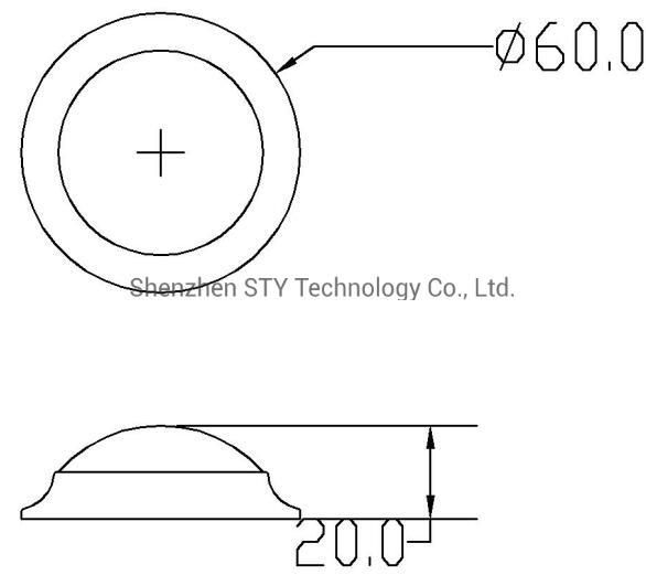 LED Furniture/Wardrobe/Counter Cabinet Puck Light with Ce Approval