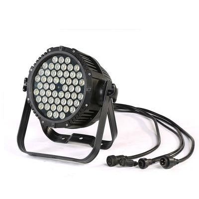 Indoor Outdoor Used Stage PAR Can Lighting 54PCS 3W RGB 3 in 1 Waterproof LED PAR Light for Sale