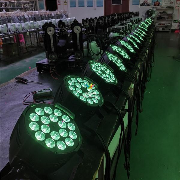 18X10W RGBW 4in1 Color Changing LED PAR Light for Stage