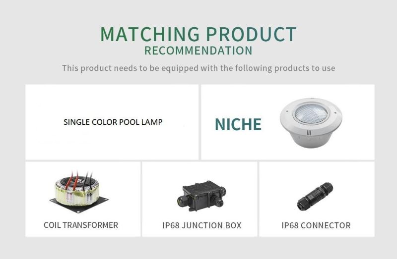18W Swimming Pool Equipment LED Swimming Pool Light