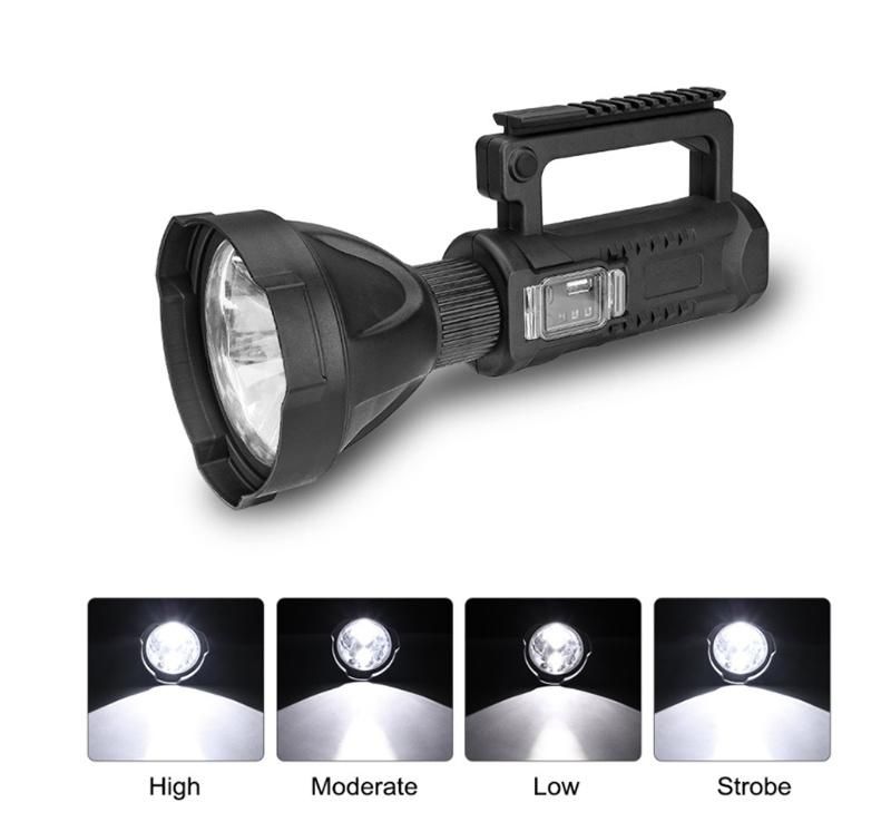 Wholesale Durable Portable Inspection Spotlight 10W Powerful Handheld Searchlight with Tripod Stand and Long Running Time P50 LED Flashlight