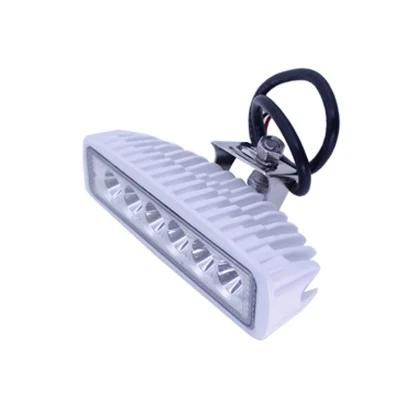 High-Bright 18W 10-30V Dual Color Boat Marine LED Spreader Lamps 12V for Boats Yachts Ships