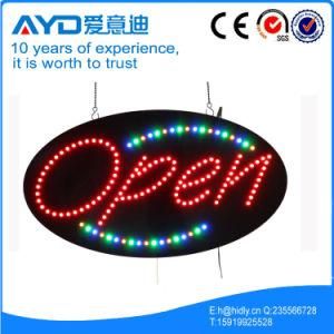 Hidly Oval Sensitive LED Open Sign Box