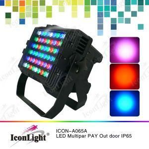 54PCS*3W LED Outdoor Flat PAR Light Waterproof IP65