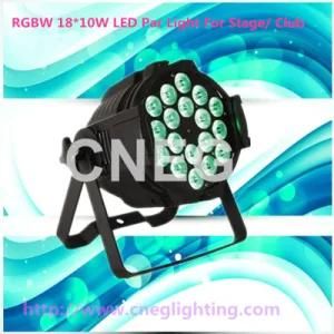 Popular Stage Light 18*10W RGBW 4 in 1 LED PAR Light