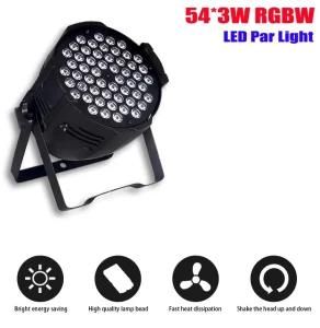 Indoor 54*3W RGBW LED PAR Stage Light