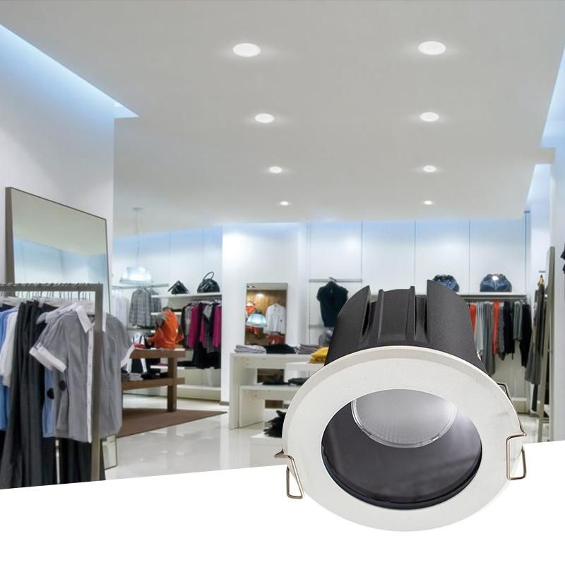 9W 15W 20W Hotel Store Gallery Downlights LED COB Downlight