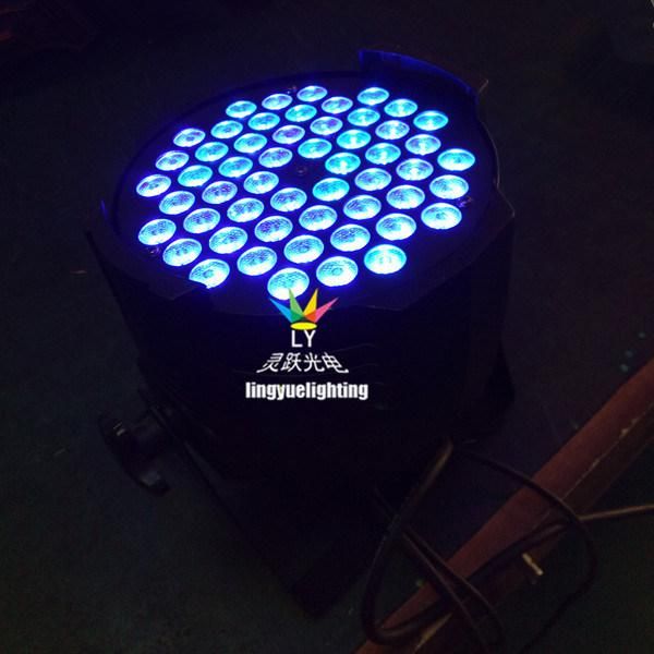 54X3watt RGB Stage DMX LED PAR Can 64 for Night Club