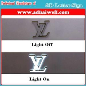 Direct Manufacturer Stainless Steel 3D LED Signage