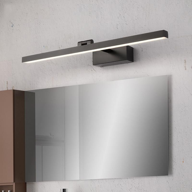 LED Bathroom Vanity Lighting Fixtures Long Shade Stainless Steel Bath Mirror Lamp (WH-MR-49)