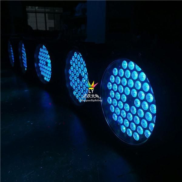 Waterproof 54X3w RGB 3in1 Outdoor LED PAR Can Light