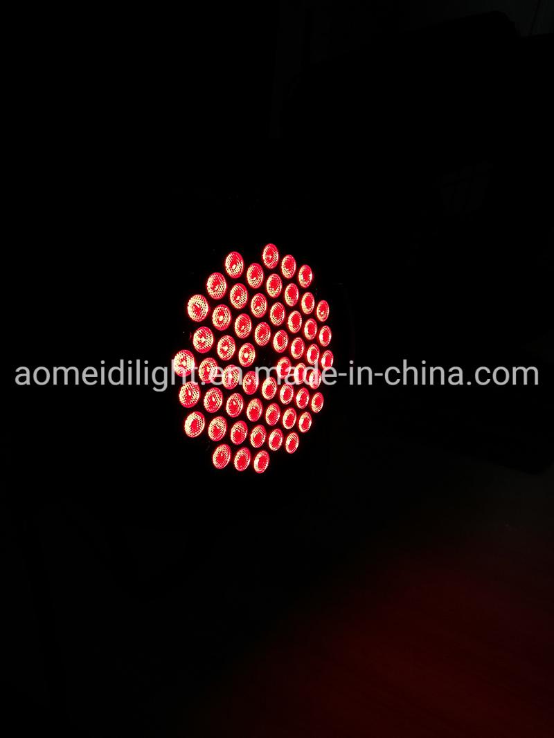 54PCS 3W LED RGB 3in1 PAR Light Stage Equipment Lighting