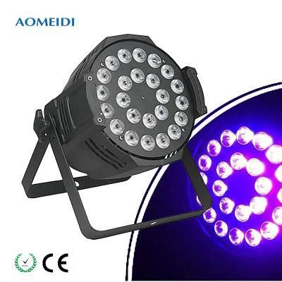 Stage Light Decoration 24*18W UV Color 6in1 Rgbwuv LED PAR Light