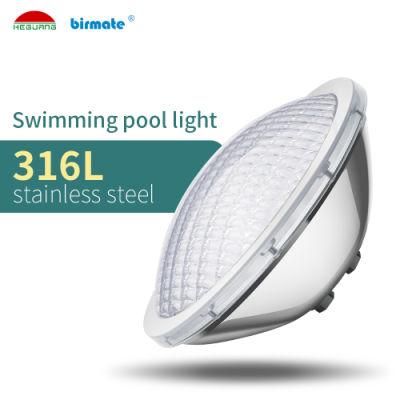 High Quality AC/DC12V PAR56 18W High Power SS316L White PAR56 LED Pool Light