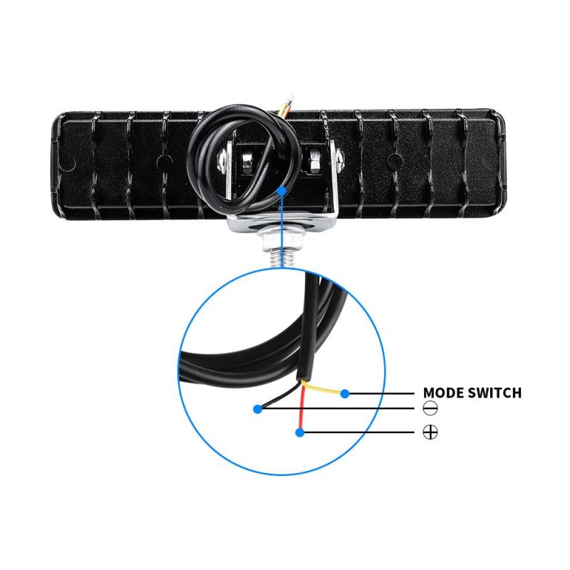 Dxz 24LED 6inch Wholesale High Bright LED Work Light 4X4 Offroad for Truck SUV Jeep Driving Light