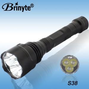Brinyte S38 High Power Tactical Aluminum Waterproof 1000 Lumens LED Torch
