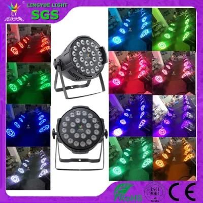 24PCS 18W Rgbwuv 6in1 LED PAR Stage Lighting Equipment for Event