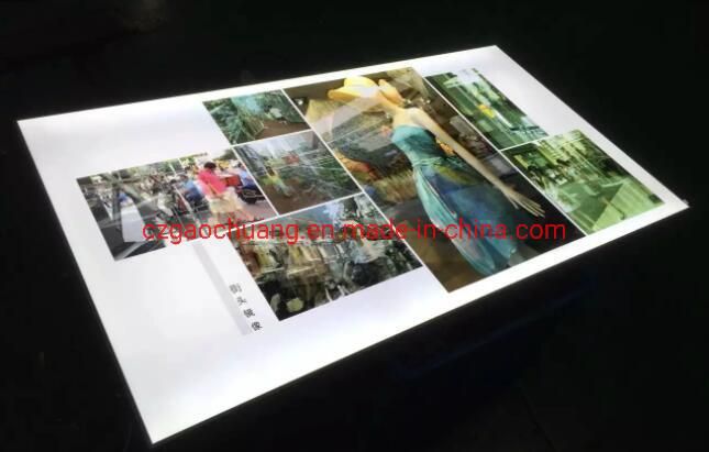 40mm Thick Slim Back-Lit Lighting Sg Fabric LED Sign Light Box