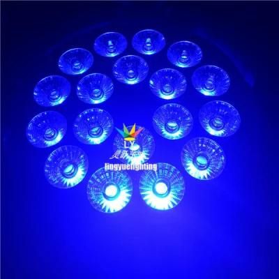 18X12W Indoor DMX RGBW Stage LED DJ Lighting PAR