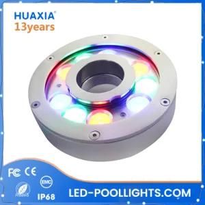 316 Stainless Steel High Power 27W IP68 LED Underwater Fountain Light
