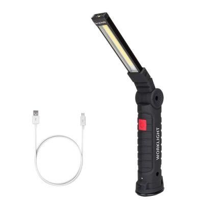 Goldmore Aluminum Alloy 2 in 1 Portable Telescopic COB Inspection Work Light Also Use as Flashlight