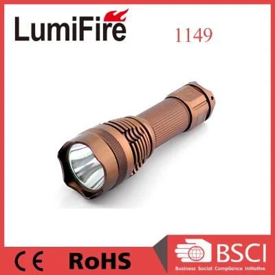 Aluminum 10W 500lumen Bright Tactical LED Flashlight Torch