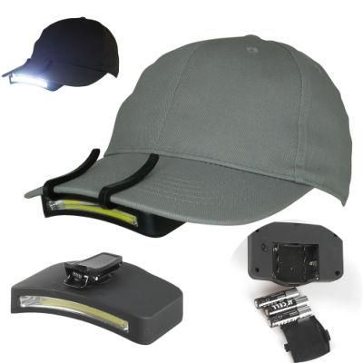 Yichen COB LED Headlamp with Clip on Cap