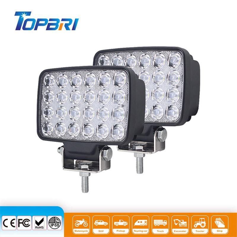 12V 6inch Waterproof 72W LED Driving Work Light for Truck Motorcycle Auto Car