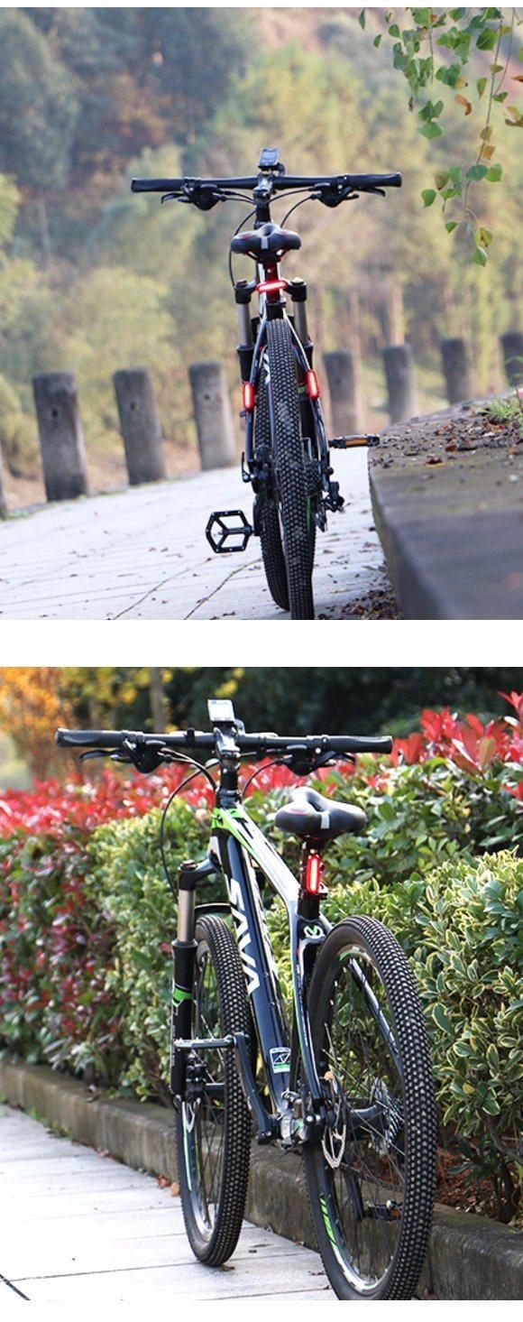 26 LED Strip Rechargeable Waterproof Bike Warning Tail Light Bicycle Rear Lamp