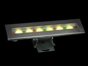 Stainless Steel Multi Color RGB 3in1 18W Linear IP68 LED Underwater Flood Light