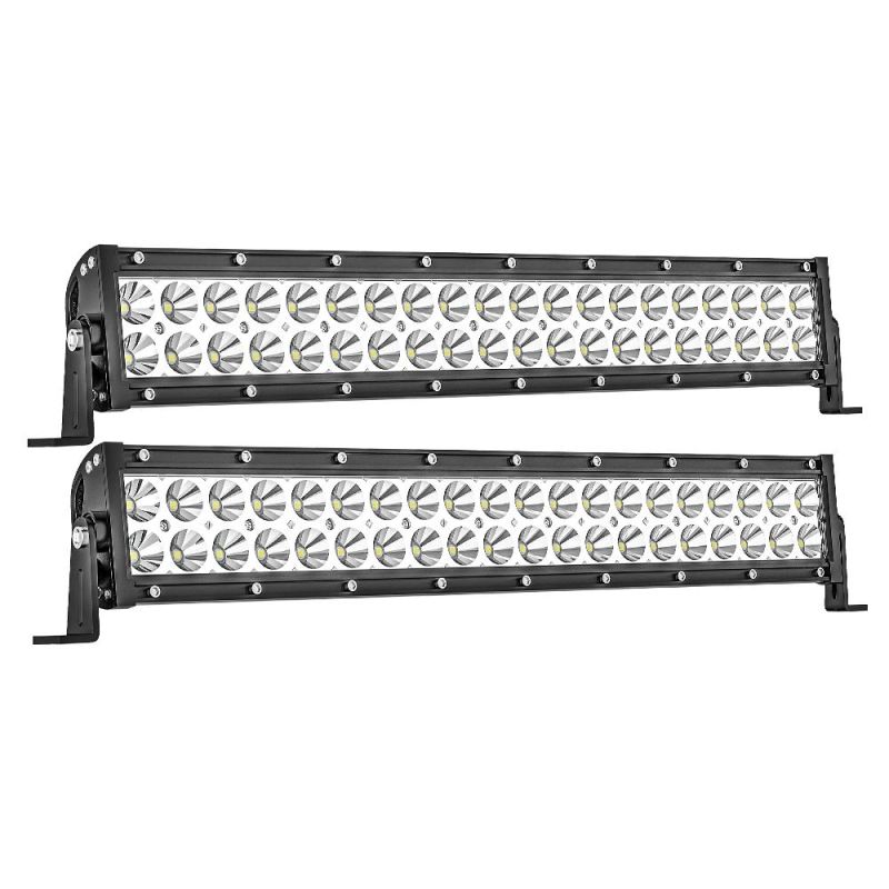 Dxz 120W/54cm 40LED High Power Hummer Light off Road LED Bar Straight Lamp 2rows 4X4 Curved 12D LED Light Bar for Truck