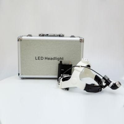 Jd2500 High Brightness Medical LED Headlight Rechargeable Operating Headlamp 3.5X