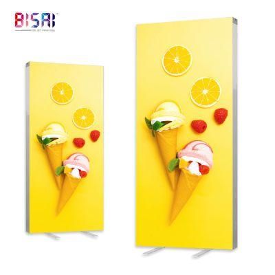 Custom Tool Free Seg Double Sided Fabric LED Display Advertising Banner Lightbox Light Box