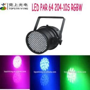 204*10mm RGBW LED DJ PAR Lighting