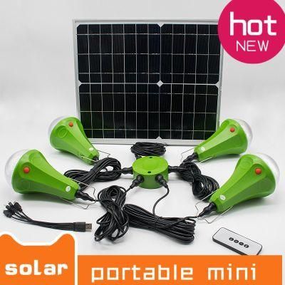 Portable Super Camping Home Solar Power System Lights with Digital Display