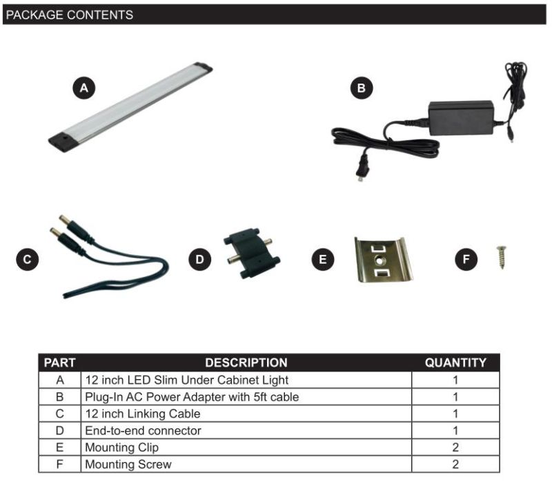 Ultra Slim Linkable LED Strip Lighting for Counter/Wine/Furniture/Cabinet