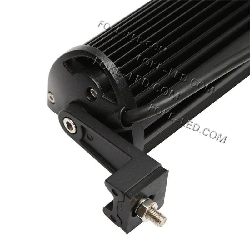 Black Series UTV ATV 4X4 Light Bar 20W-320W Work LED Single Row LED Driving Light Bar off Road LED Light Bar