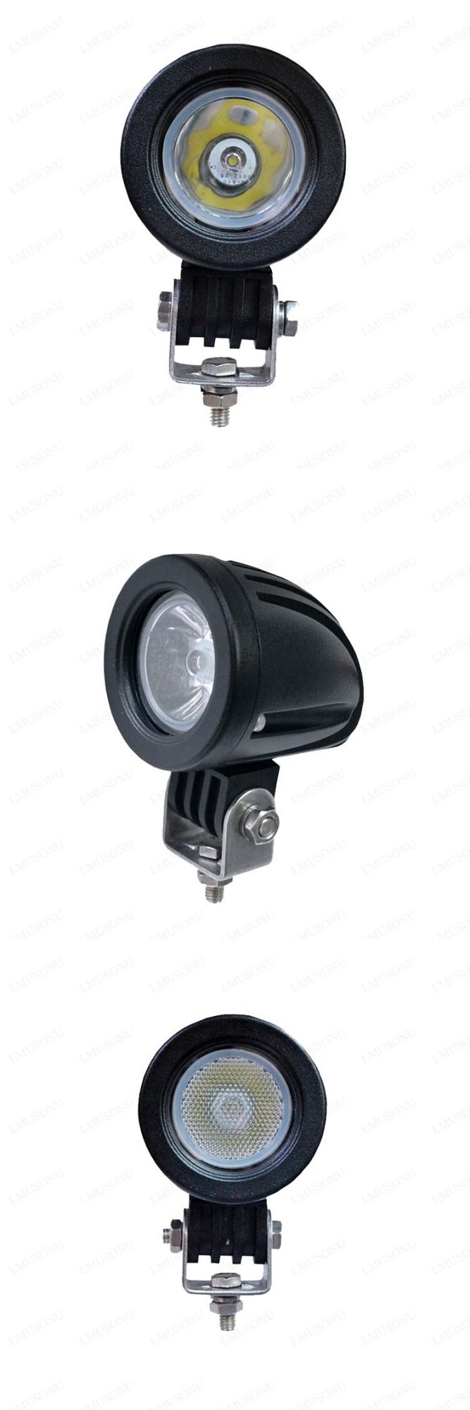 2 Inch Round LED Work Lamp 10W Aluminum Housing