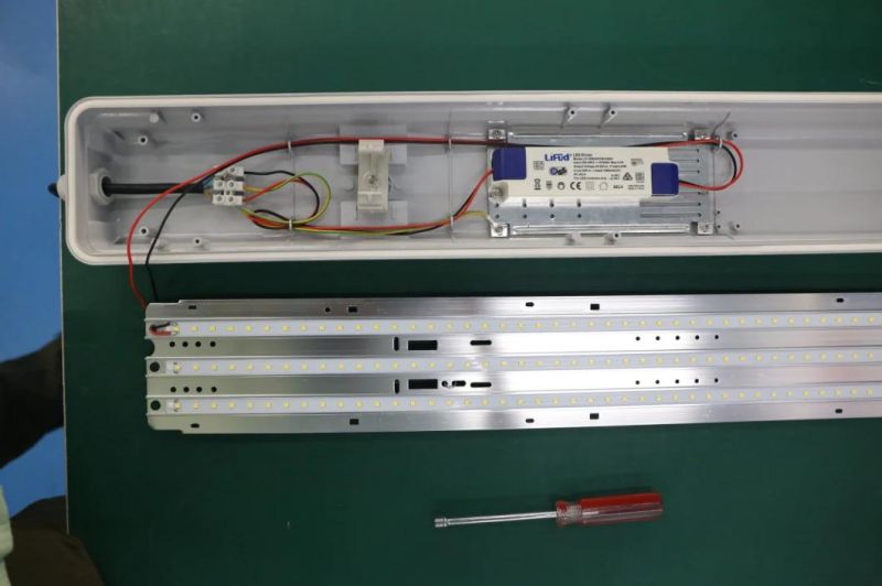 40W IP65 High Quality Tri-Proof LED PC Housing Tube Light LED Linear Light