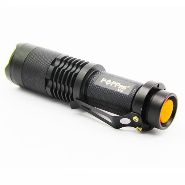 Rechargeable Xml T6 Mini Torch Flat LED Flashlight