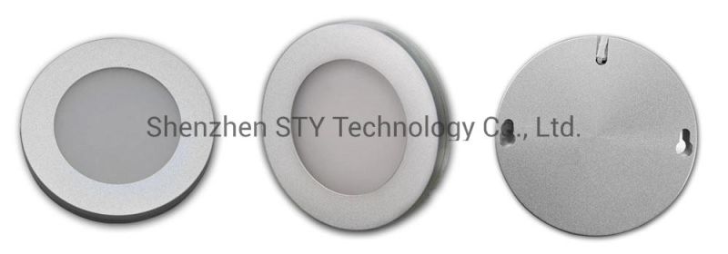 Ultra Bright Surface Mounted Round LED Puck Furniture/Closet/Counter Cabinet Lighting