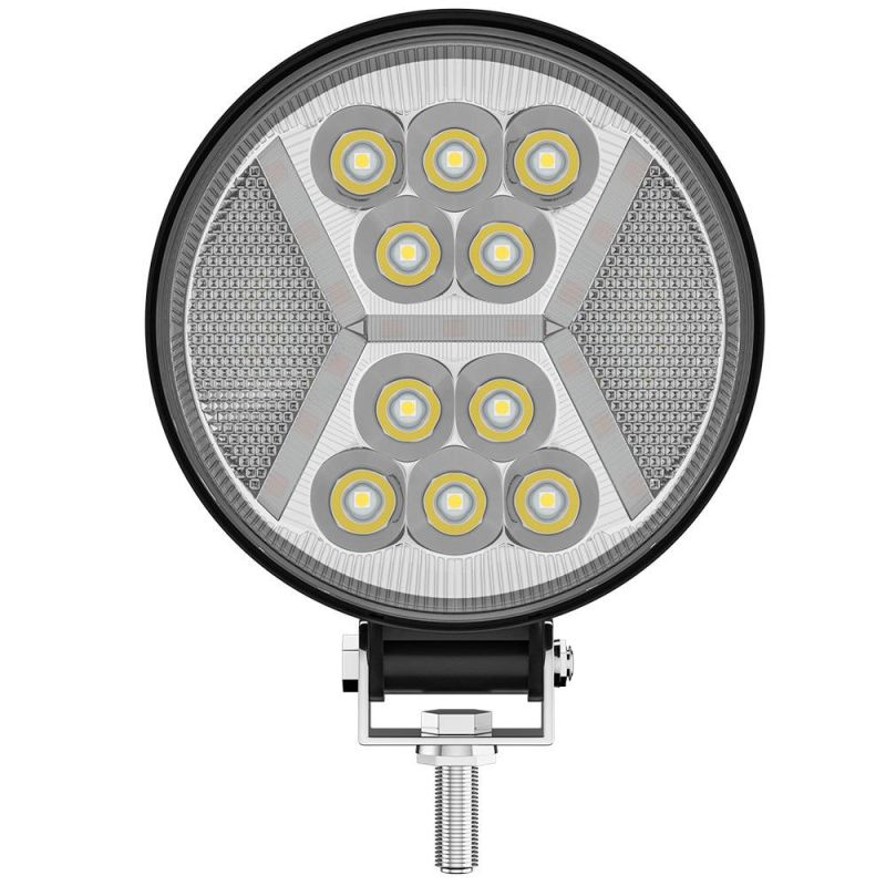 Dxz LED Lamp 4 Inch 25mm 39LED Round Working Light Flashing Spotlight Work LED for Truck SUV