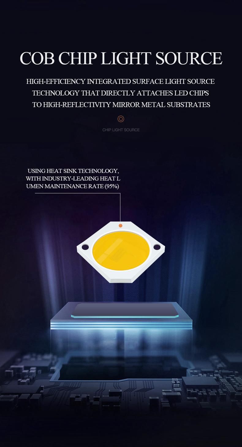 Yee Fish Tank Light with Adjustable Zoom LED Aquarium Clip Light Fish Tank Lighting Spotlight