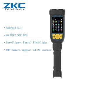 Police Patrol Device with 4G Camera Call Flashlight WiFi Touch Screen Display