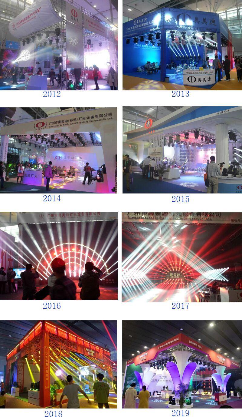 Guangzhou 4PCS 50W LED Stage COB PAR Lighting Warm White