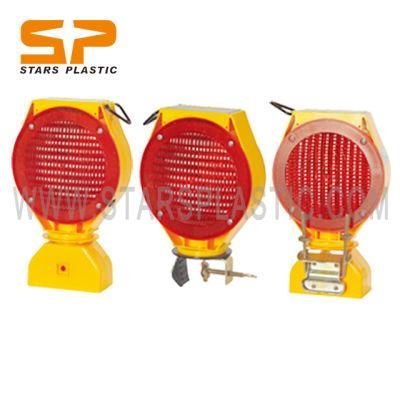 Solar LED Safety Warning Barricade Light