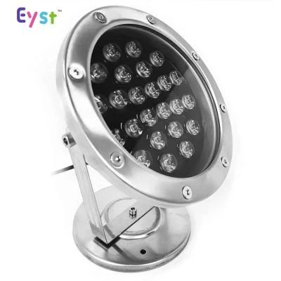 China Supplier High Quality Single Color Stainless Steel IP68 LED Underwater Lighting
