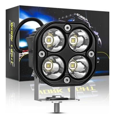 Dxz Mini 3&quot;Inch 40W Car LED Work Light White Yellow Spot LED Pods Light 4X4 off Road Fog/Driving Lights for Truck UTV Luces LED Work Light