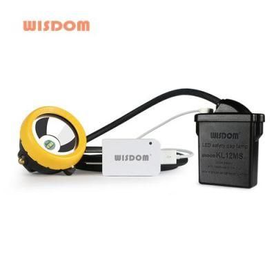 Wisdom Kl12ms Mining Corded Cap Lamp, CREE LED Mining Headlamp